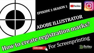How to create registration marks in Adobe Illustrator?
