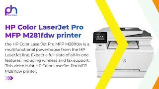 Boost the HP Laserjet Pro MFP M281FDW Performance with Great Support | Printer Support