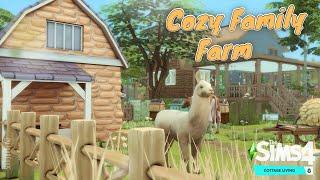 Семейная ферма│Строительство│Cozy Family Farm│SpeedBuild│NO CC [The Sims 4]
