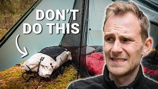 10 Tent Mistakes Every New Backpacker Makes