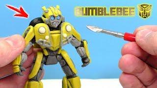 TRANSFORMER BUMBLEBEE  SCULPT FROM CLAY TUTORIAL