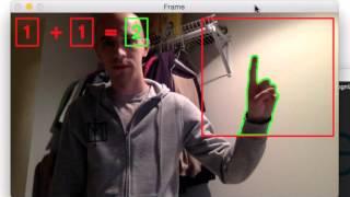 Recognizing hand gestures with OpenCV