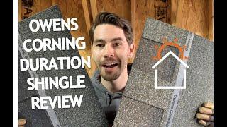 Owens Corning Duration Shingle Review