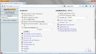 Tutorial - Cara Membuat dan Meng-Import MySQL Database dengan PhpMyAdmin