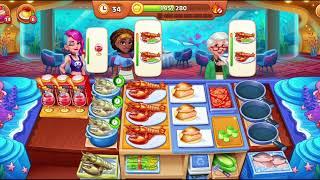 Cooking Madness| Android Game Play| Beach Resort| Seafood| Level 51-60| WN Gaming