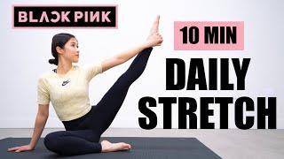 10 MIN BLACKPINK JENNIE INSPIRED FULL BODY STRETCH | Daily Stretch Routine For Flexibility | MishMe