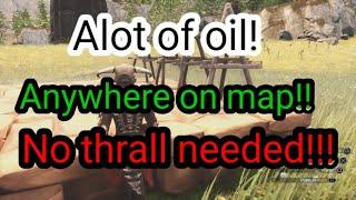 How to get oil anywhere on the map with no thrall needed in Conan Exiles Age of War 2024