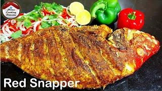 Oven Grilled Red Snapper | Delicious Recipe | By Home Cooking Dotcom.