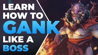 How to GANK and KILL ENEMY HEROES in DOTA 2