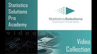 Statistics Solutions Pro SPSS Software - Multinominal Logistic Regression VIDEO