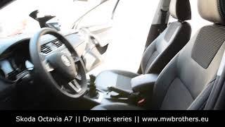 seat covers for Skoda Octavia A7 by MW Brothers Leather interior Dynamic install