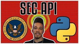SEC EDGAR API Python Tutorial - Get SEC Filing And Financial Data