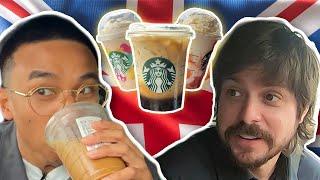 Aussie Tries Weird UK Starbucks Drinks: Drive-Thru Challenge