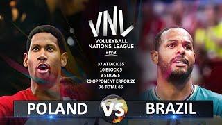 Poland vs Brazil - Quarter Finals | Men's VNL 2023