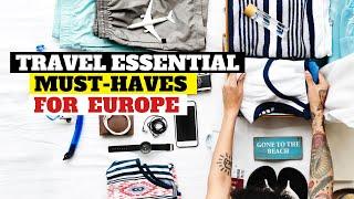 2024 Europe Packing: 20 Tips & Carry-On Essentials ️|Europe Travel Packing: 20 Genius Tips & Hacks