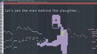 What The Man Behind The Slaughter Sounds Like - MIDI Art