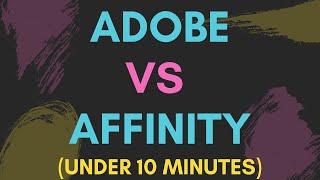 Self-Publishing Software: Adobe ($$$) vs Affinity ($$)