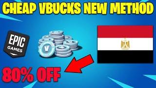 How To Get CHEAP Fortnite V-Bucks (Egypt method) 2024