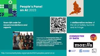 The People's Panel on AI @ the AI Fringe 2023 | Connected by Data