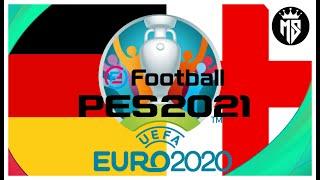 eFootball PES 2021 Gameplay EURO 2020 GERMANY VS ENGLAND MS GAMING