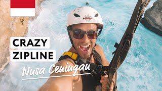 NUSA CENINGAN Bali's Smallest Paradise Island | Blue Lagoon (crazy zipline)