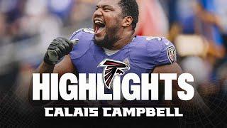 Calais Campbell's top career highlights | Welcome to Atlanta | Falcons Free Agency 2023