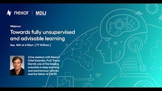 Towards fully unsupervised learning - Prof. Trevor Darrell