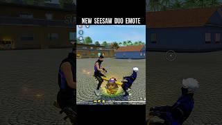 New Seesaw Duo Emote  Best Duo Emote in Free Fire | Emote Royale Event #srikantaff