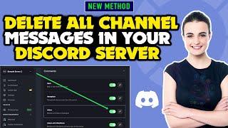 How to delete all messages on discord server 2024 | Full Guide