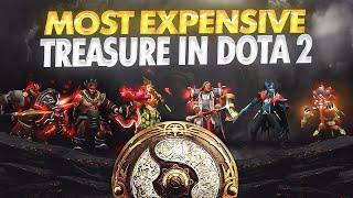 MOST EXPENSIVE TREASURE IN DOTA 2 - Treasure of the Crimson Witness 2021 - TI10 Immortals Dota 2