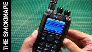 BTECH DMR-6X2 Adding Talkgroups from Keypad - TheSmokinApe