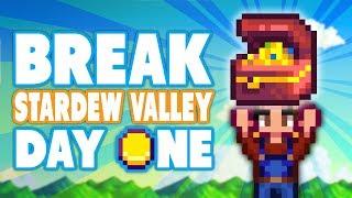 How To BREAK Stardew Valley On Day One - DPadGamer