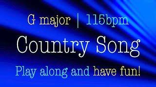Country Song in G major, country backing track for Guitar, 115bpm. Play along and enjoy!
