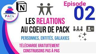 Gérer ses contacts dans @Notion / Relations, Formule, Make - PACk 02