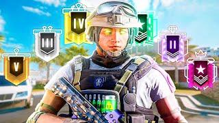 1V1 vs EVERY Rank in Rainbow Six Y9S1