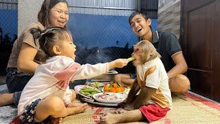 CUTIS family's special rainy day meal is simple but full of love