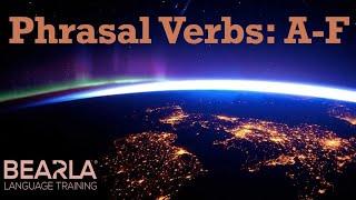 Phrasal verbs in songs: A-F