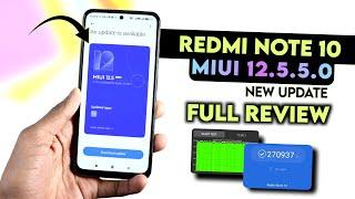 Redmi Note 10 MIUI 12.5.5.0 Enhanced Update Full Changelog | Redmi Note 10 New Update