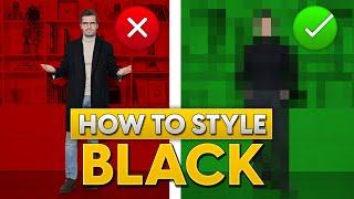 How to STYLE BLACK: The BEST OUTFITS and COMMON MISTAKES