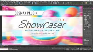 Quick Animated Presentations in 3ds Max! | Showcaser Plugin