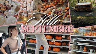 HELLO SEPTEMBRE Shopping Décoration d'automne Recette Haul Cosy Vlog