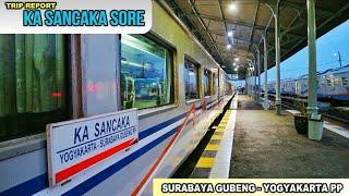 Trip Report By Train - Naik Kereta Api Sancaka Sore