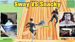 FaZe Sway VS Snacky 1v1 INSANE Buildfights!