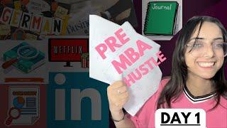 Pre-MBA Hustle Ep. 1 | A Day in My Life | Upskilling Before MBA