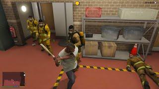 GTA 5 - Fire Station Rampage + Six Star Escape