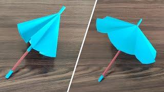 Umbrella That Opens and Close | DIY Paper Umbrella