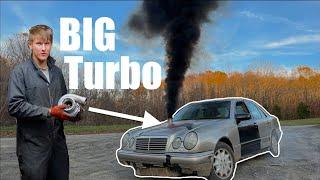 I put a BIG Turbo on a Diesel Car!