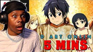 Sword Art Online in 5 minutes REACTION!!