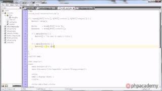 PHP Tutorials: Creating a Blog (Part 6/11)