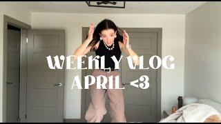 weekly vlog: DREAM mirror, bridesmaid dresses, etc!!